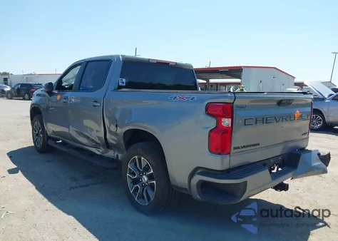 2024 Chevrolet Silverado 1500 4Wd Short Bed Rst из США, поврежденный, VIN 2GCUDEED3R1153407